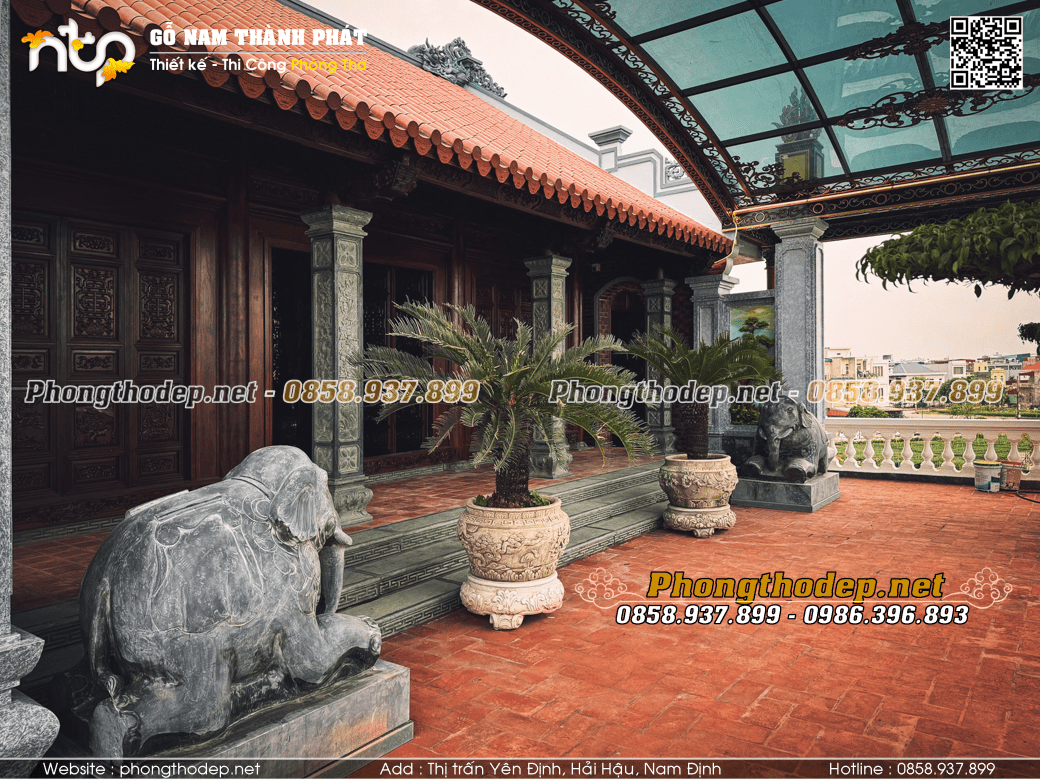 Thi công nhà gỗ lim 3 gian hết bao nhiêu?